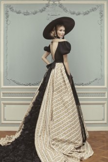 Vika Falileeva for Ulyana Sergeenko Haute Couture SS 2013 Lookbook 2
